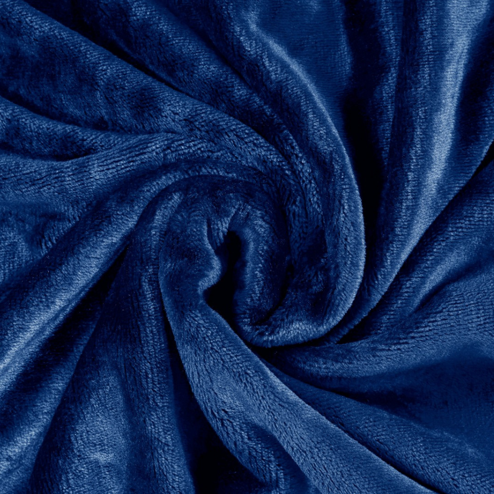 The Abrazo Minky - Cobalt Blue