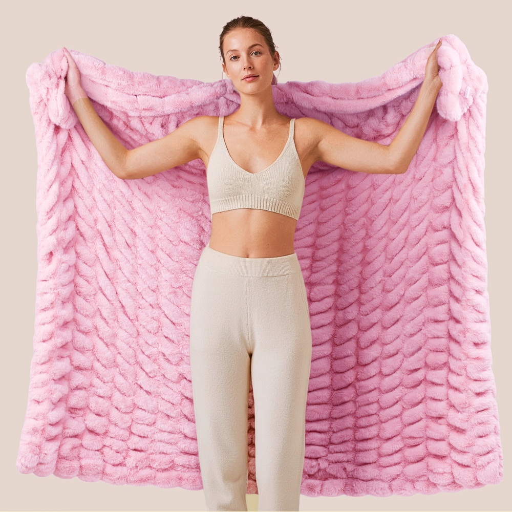 Abrazo Originals Fur Blanket - Taffy