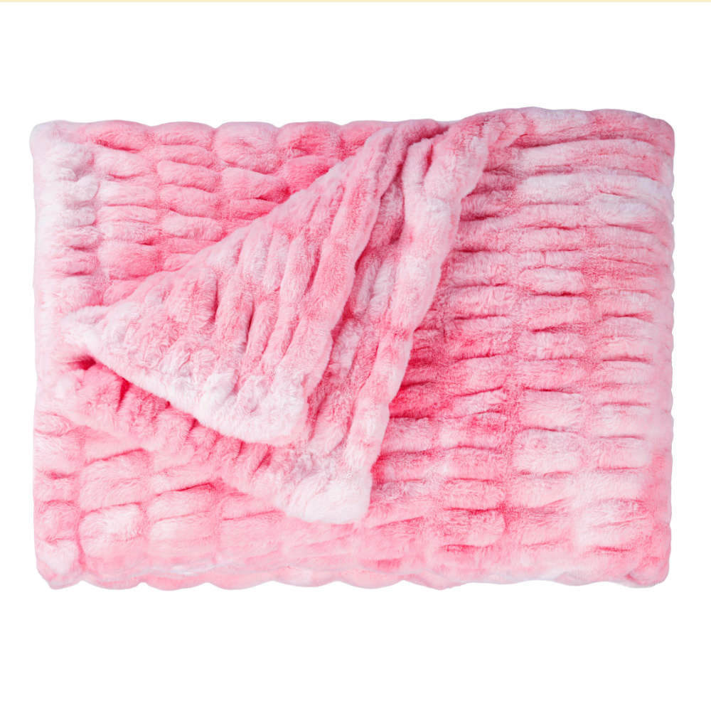 Abrazo Originals Fur Blanket - Flamingo