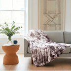 Abrazo Originals Fur Blanket - Walnut