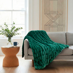 Abrazo Originals Fur Blanket - Forest