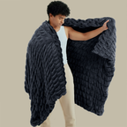 Abrazo Originals Fur Blanket - Midnight