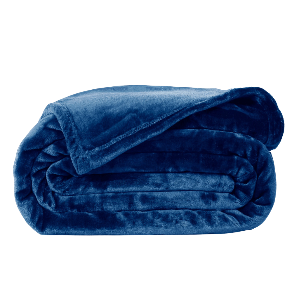 The Abrazo Minky - Cobalt Blue