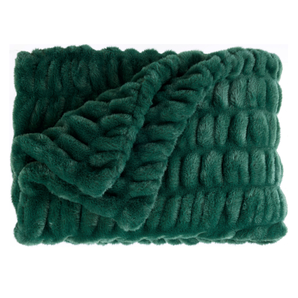 Abrazo Originals Fur Blanket - Forest